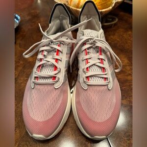 Adidas Avryn Men’s Solar Red and Gray Sneakers size 10.5 - new